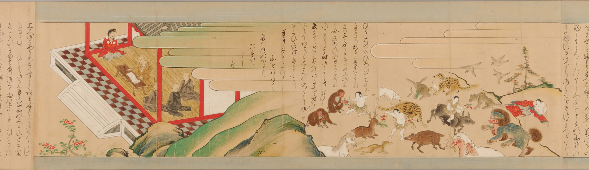熊野権現縁起絵巻　中巻