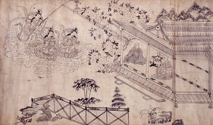 西行物語 (万野本) 西行物語絵巻 西行記 コロタイプ 巻物 西行物語 (万野本) 西行物語絵巻 西行記 コロタイプ 巻物